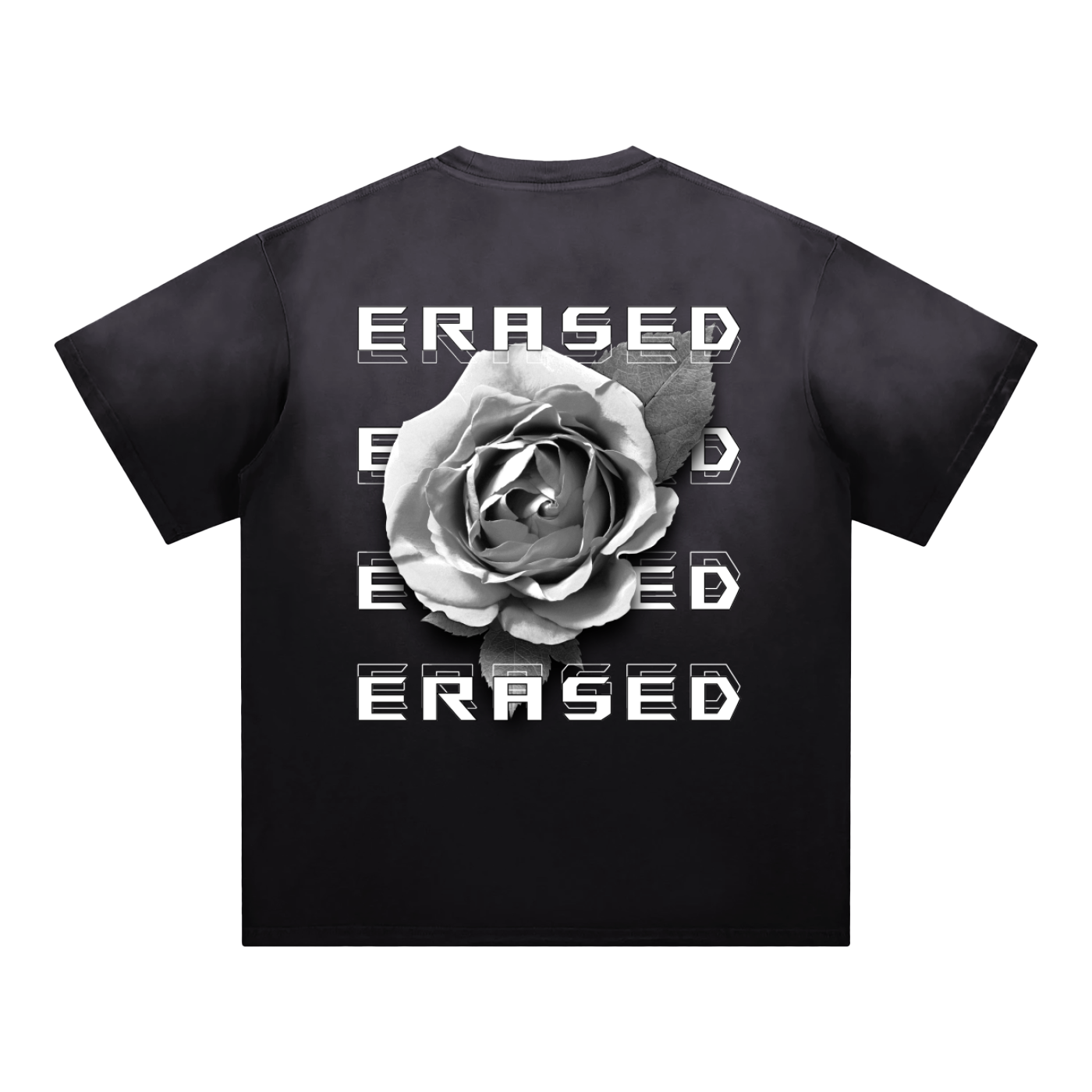 Erased SunFade Rose Tee