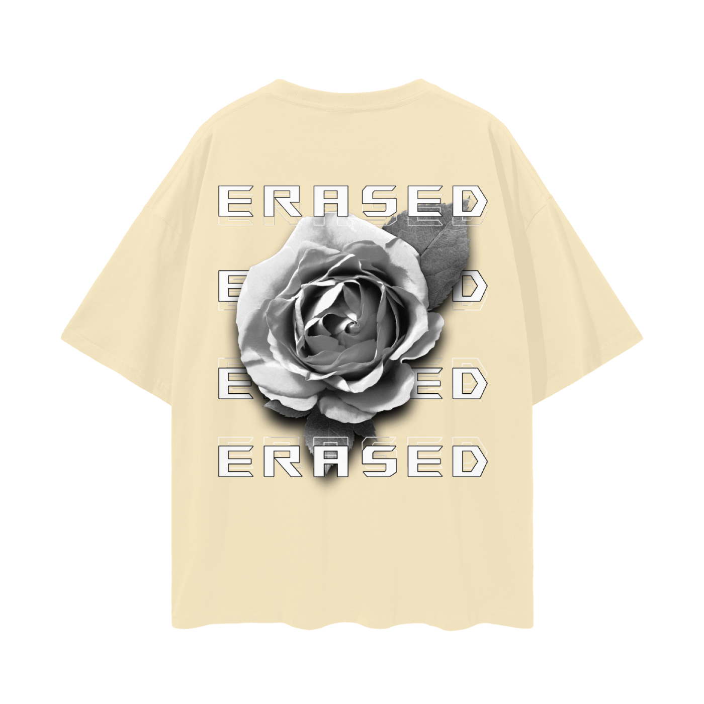 Erased Rose: Oversized Tee