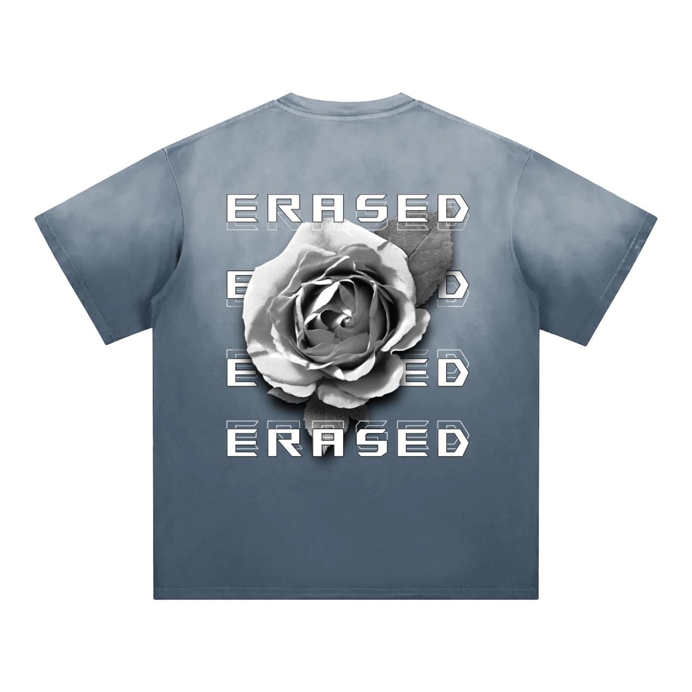 Erased SunFade Rose Tee