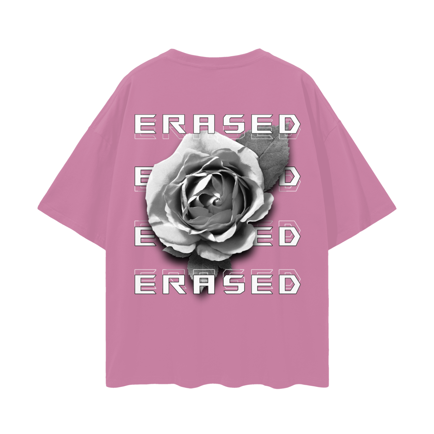 Erased Rose: Oversized Tee