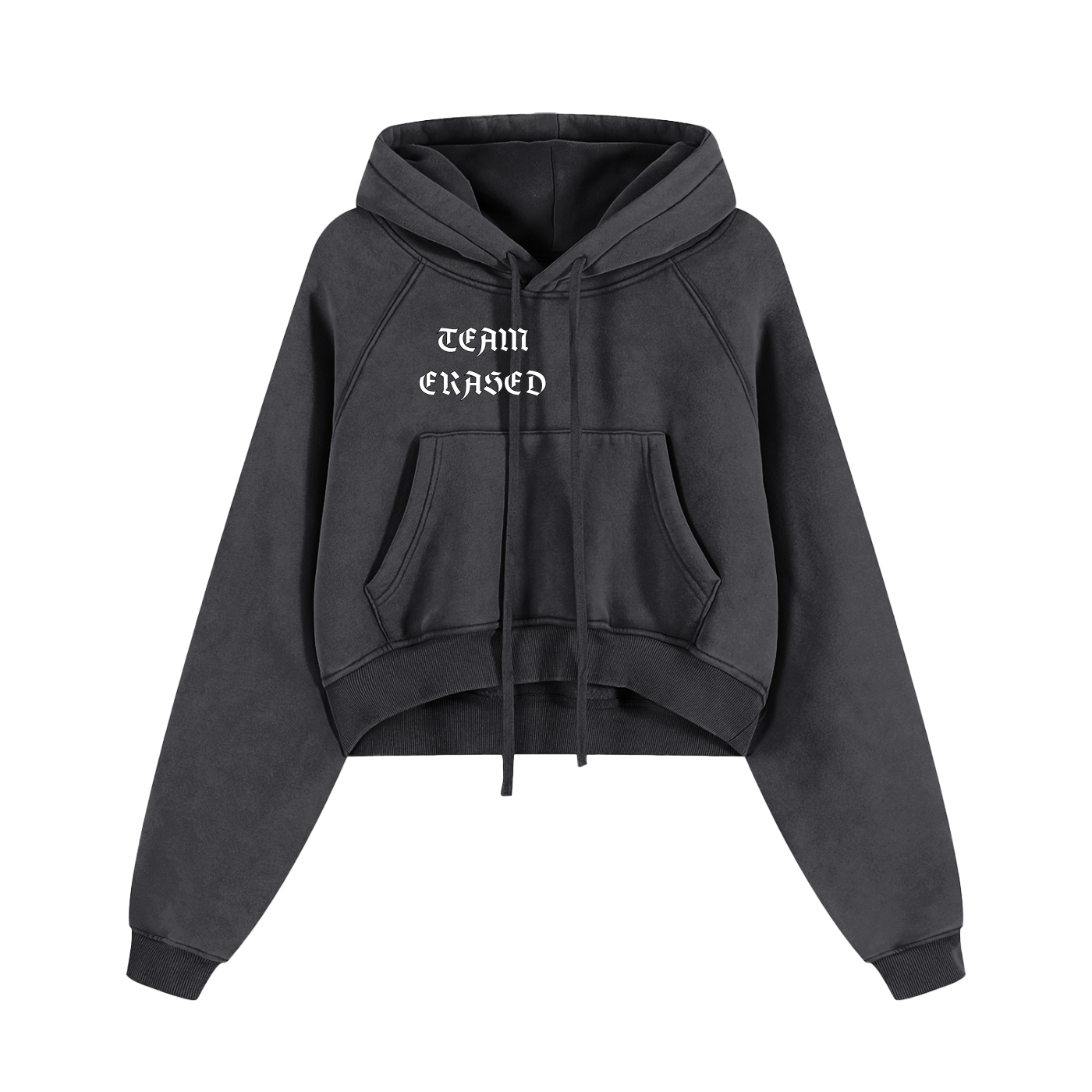 Women's Erased Cropped Hoodie