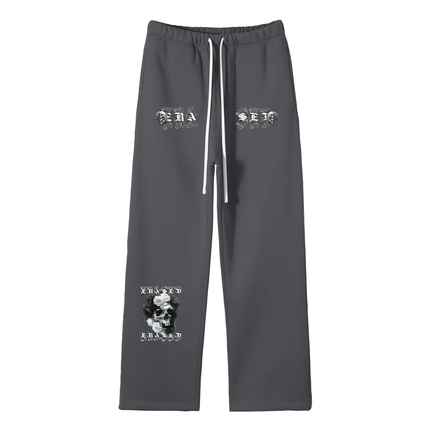 Black Skull: Straight Leg Pants