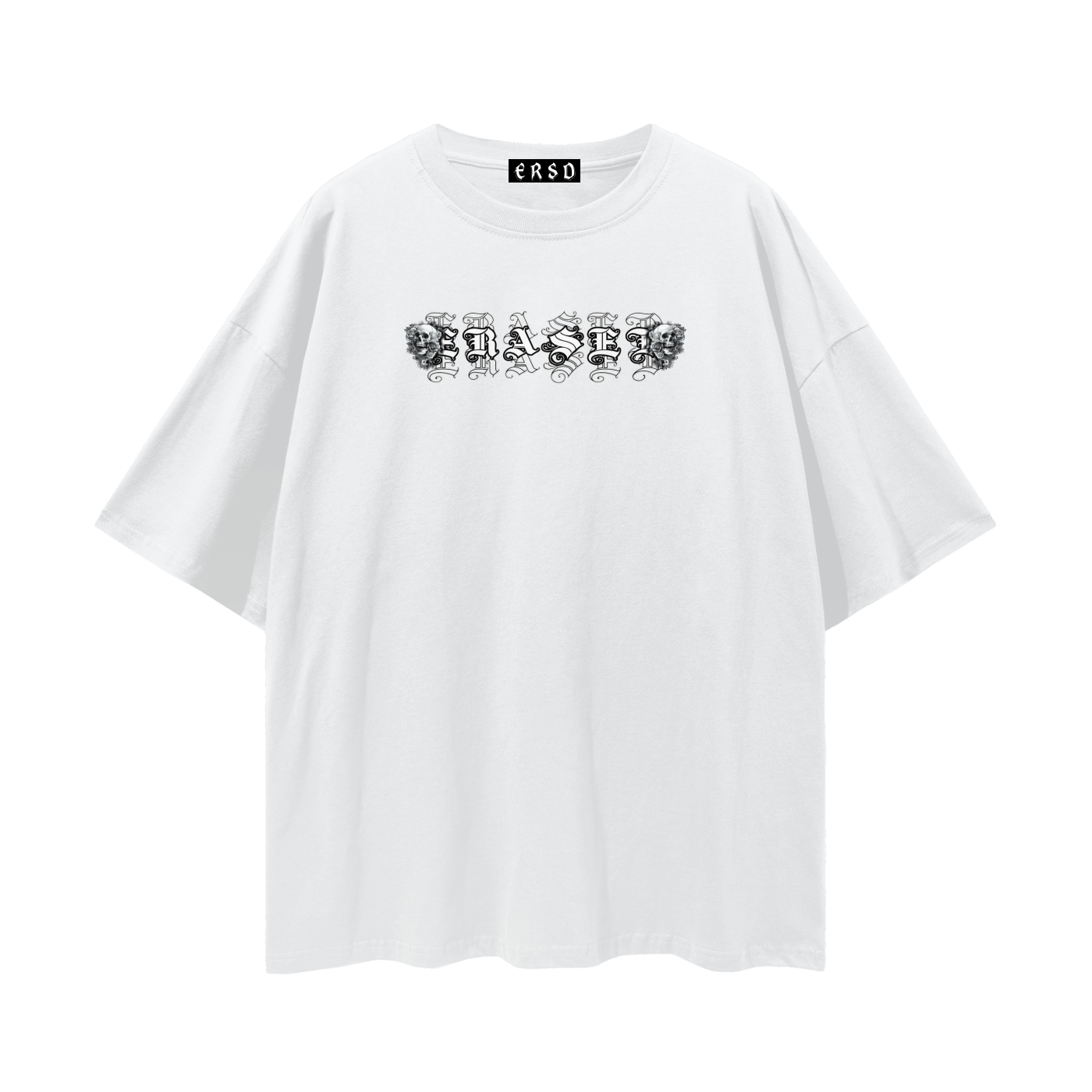 Black Skull: Oversized Tee