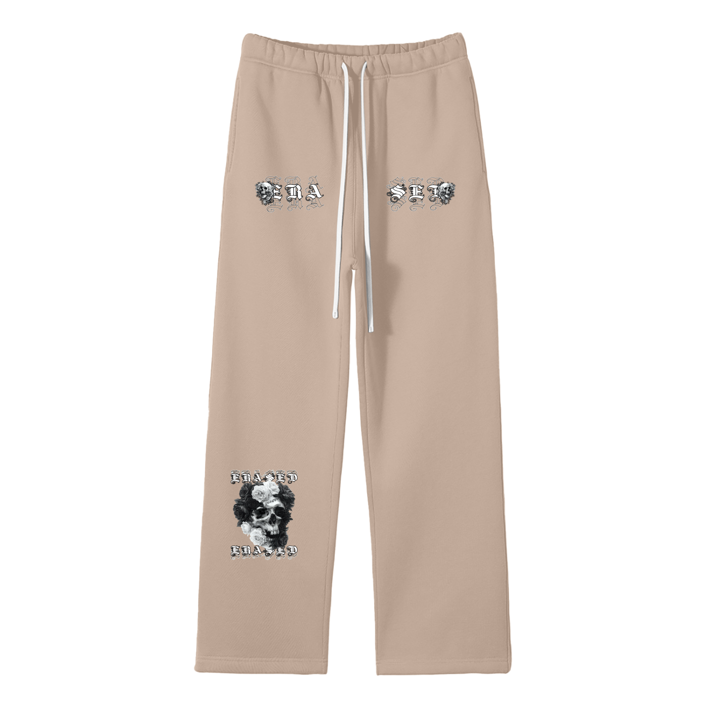 Black Skull: Straight Leg Pants