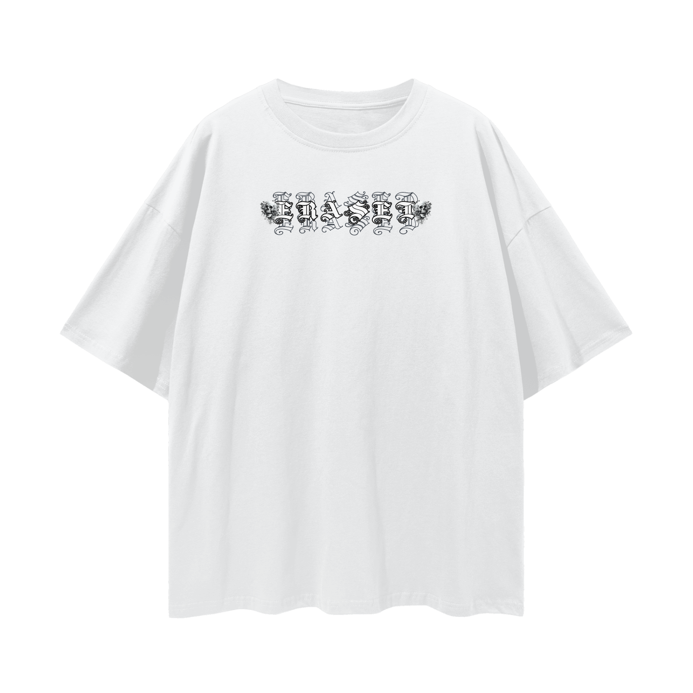 Erased Skull: Oversized Tee