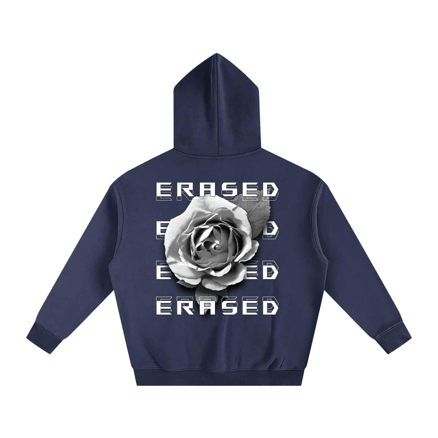 Erased Rose: Oversized Hoodie