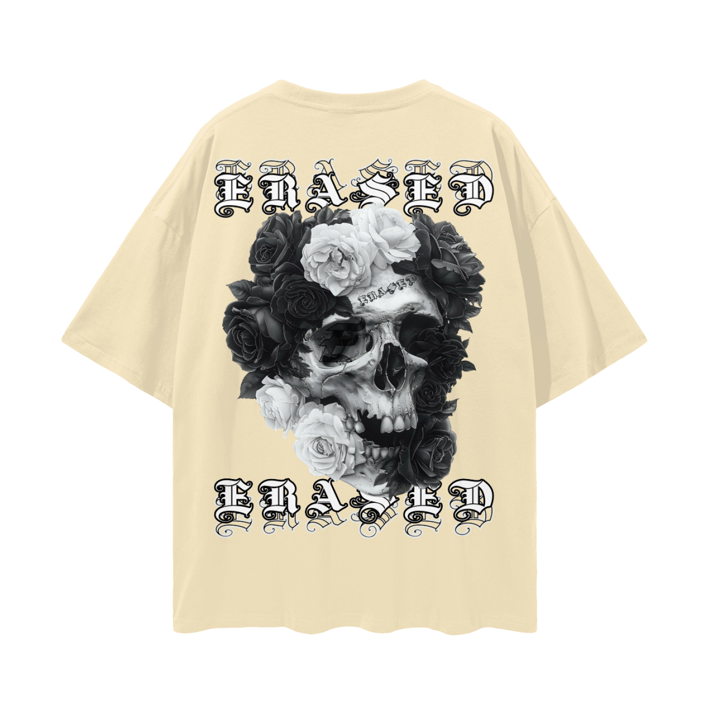 Black Skull: Oversized Tee
