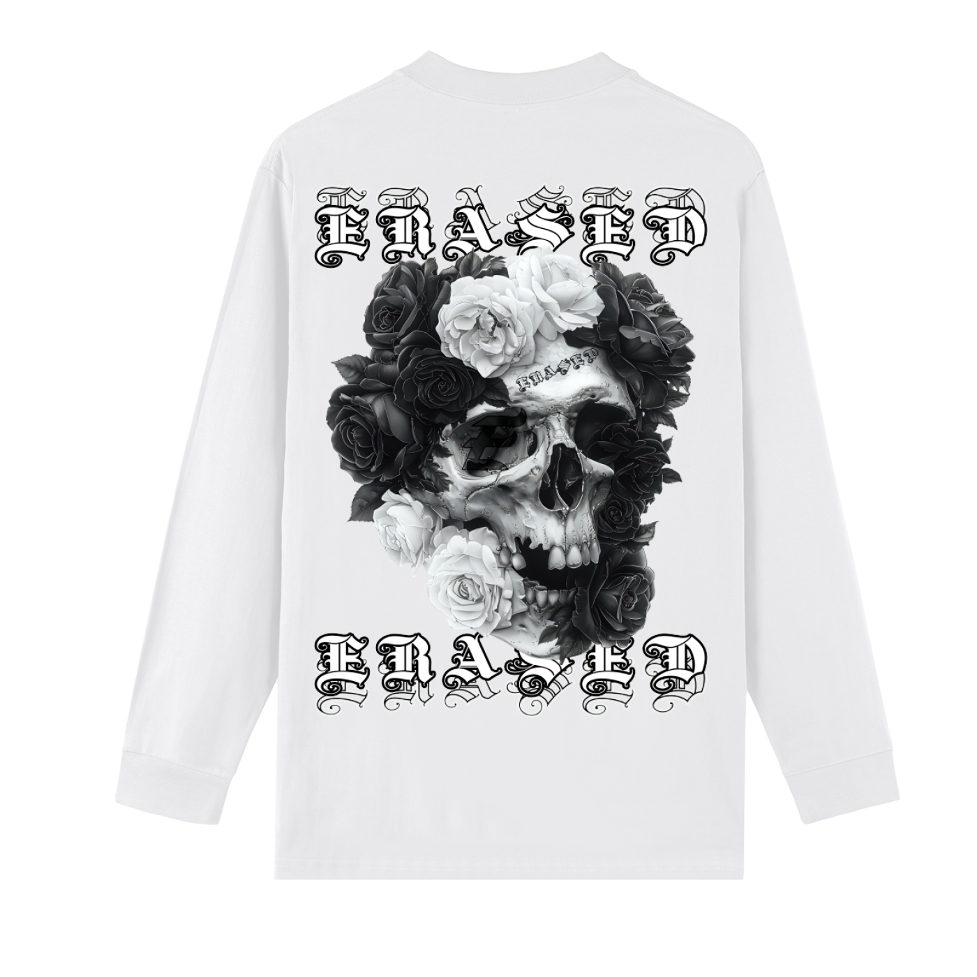 Black Skull: Long Sleeve Tee