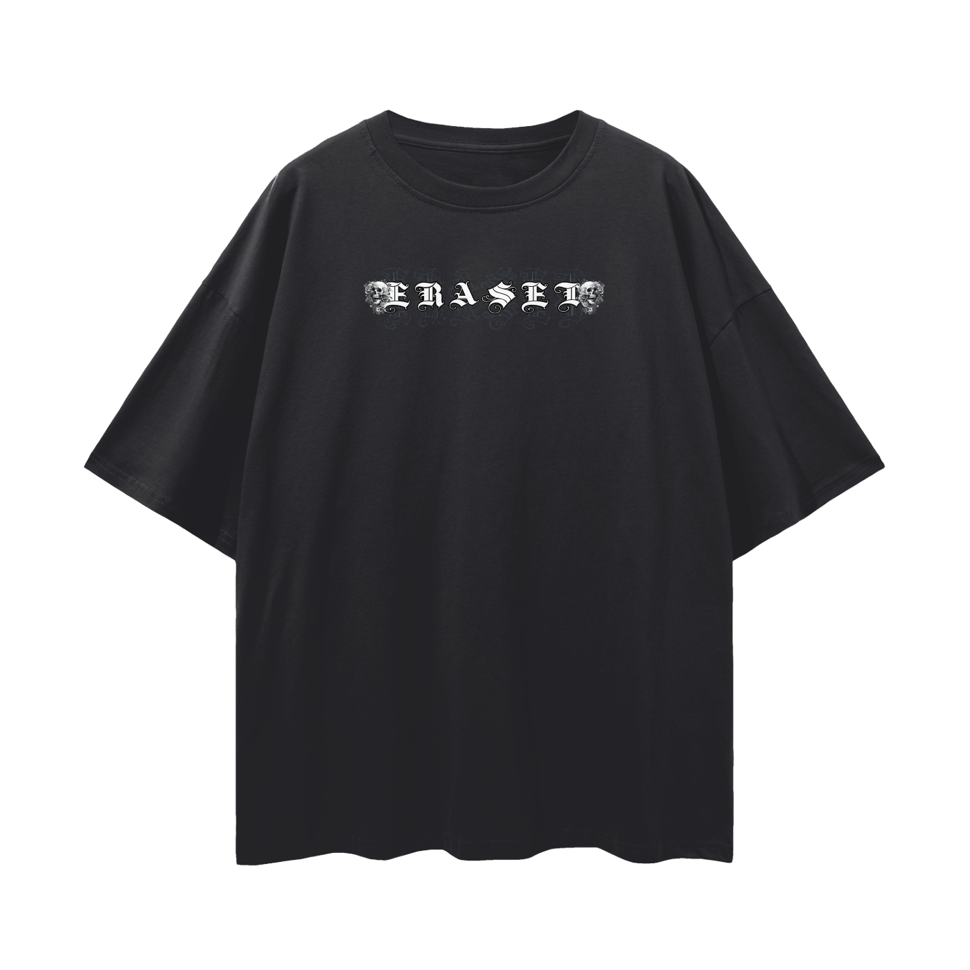 Erased Skull: Oversized Tee