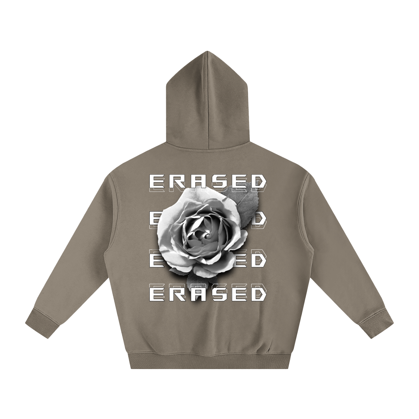 Erased Rose: Oversized Hoodie