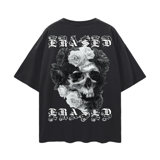 Black Skull: Oversized Tee