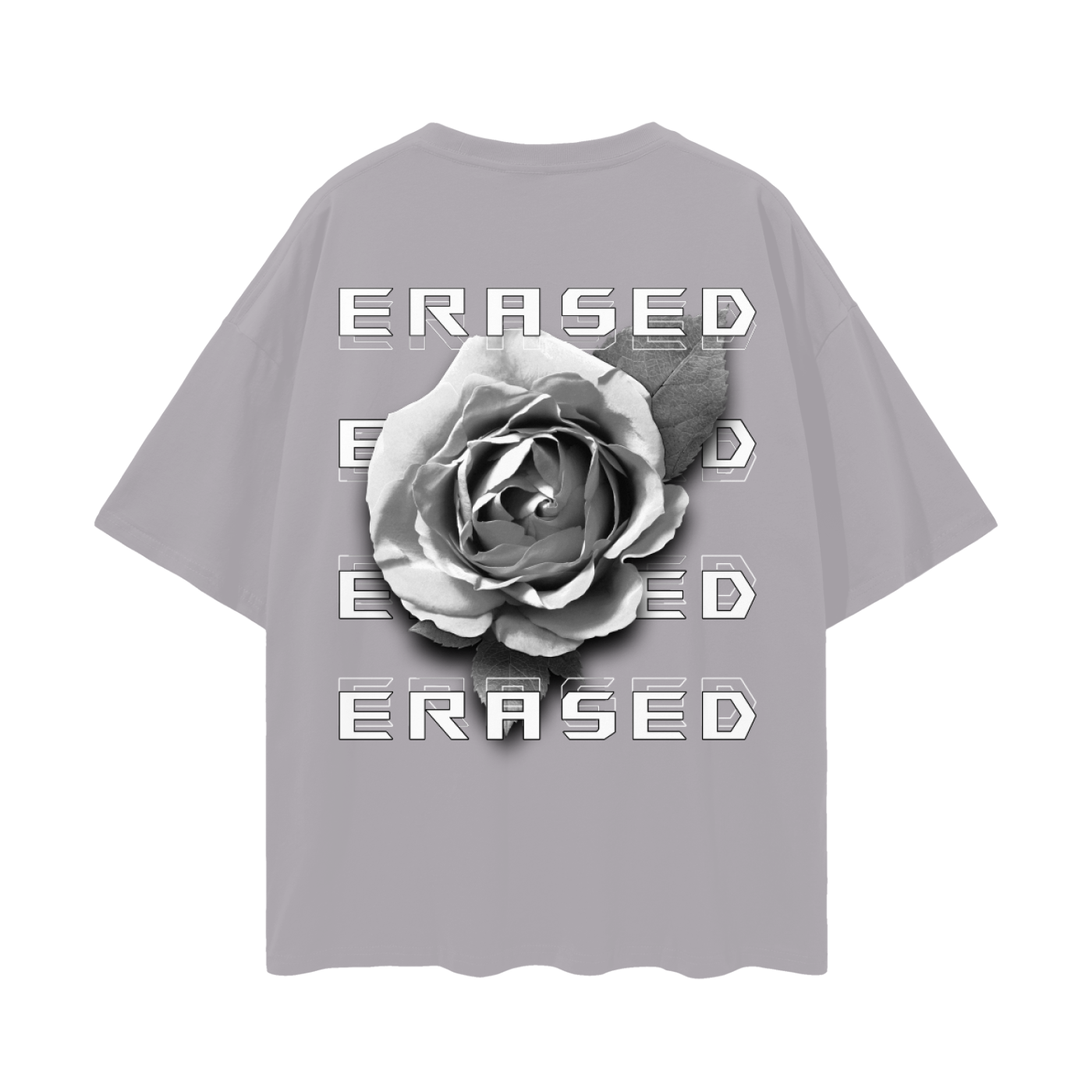 Erased Rose: Oversized Tee