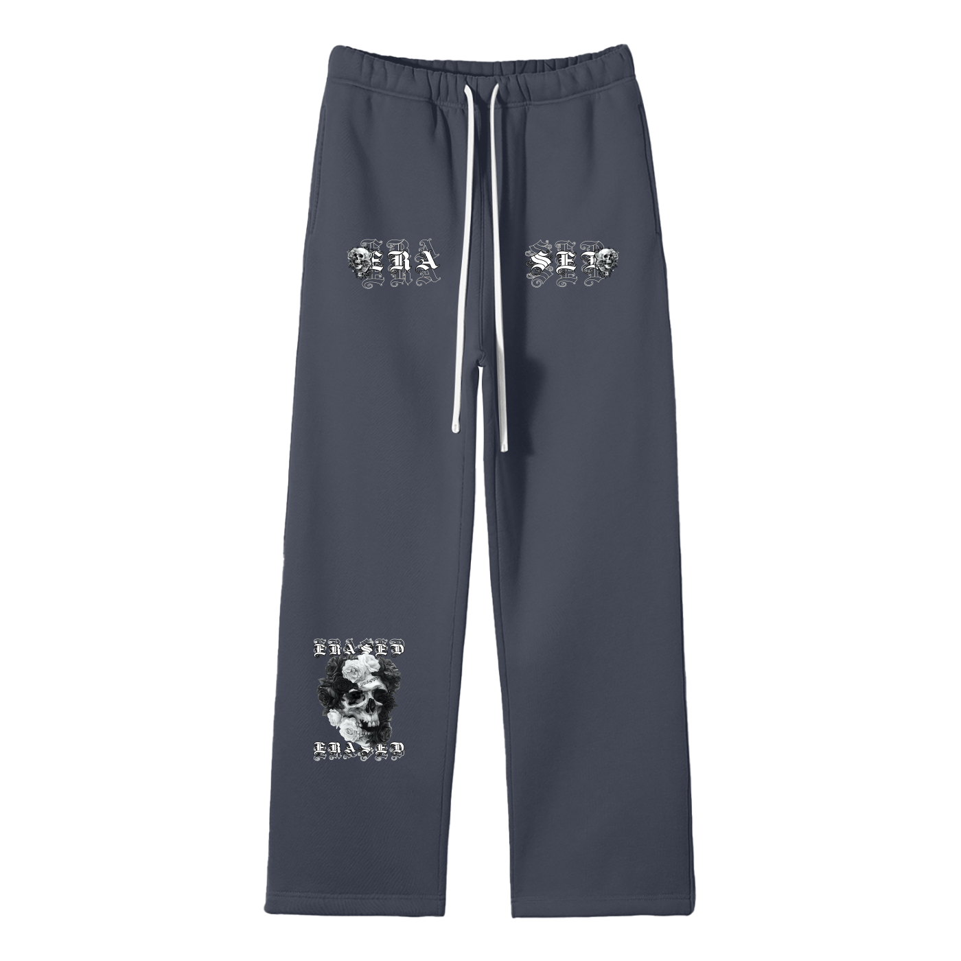 Black Skull: Straight Leg Pants