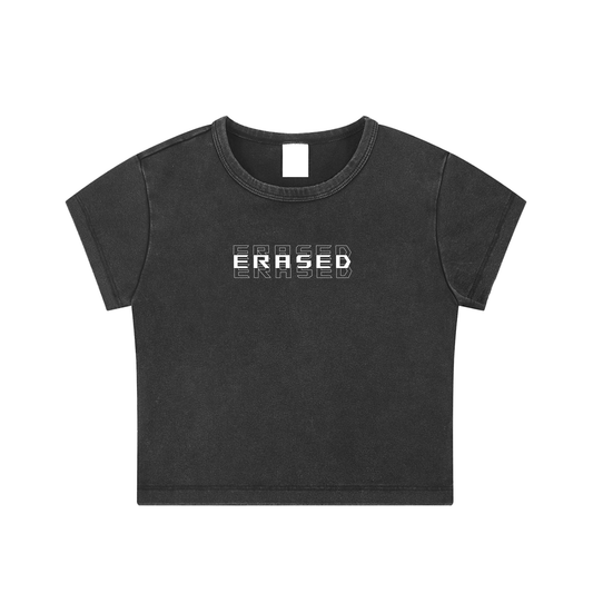 Erased Rose: Women's Crop Top