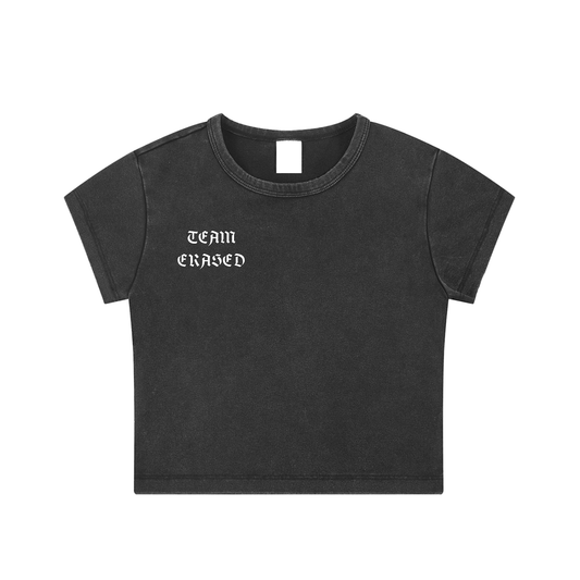 Women's Erased Crop Top