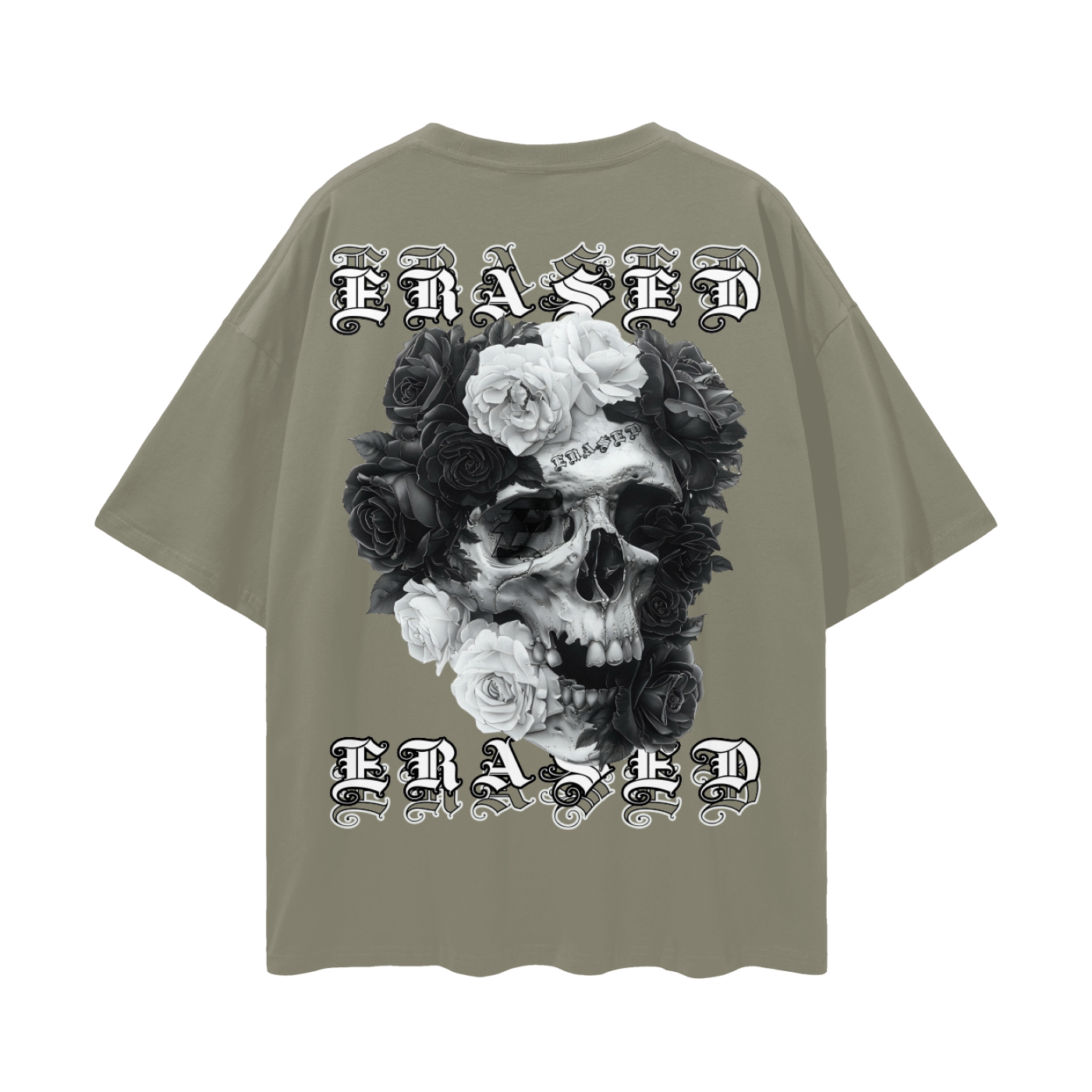 Black Skull: Oversized Tee