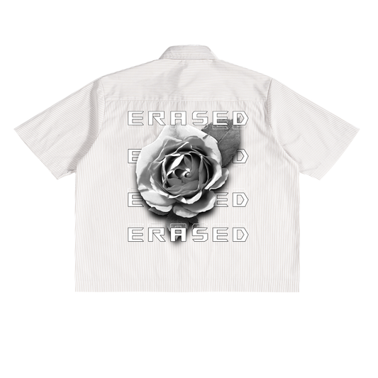 Erased Rose: Oversized Stripe Box Shirt