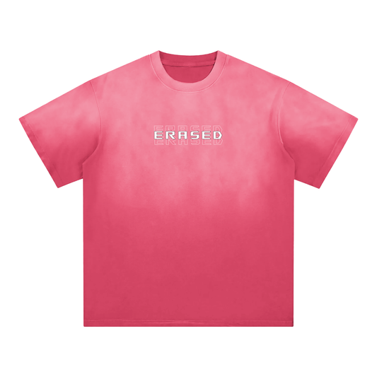 Erased SunFade Rose Tee