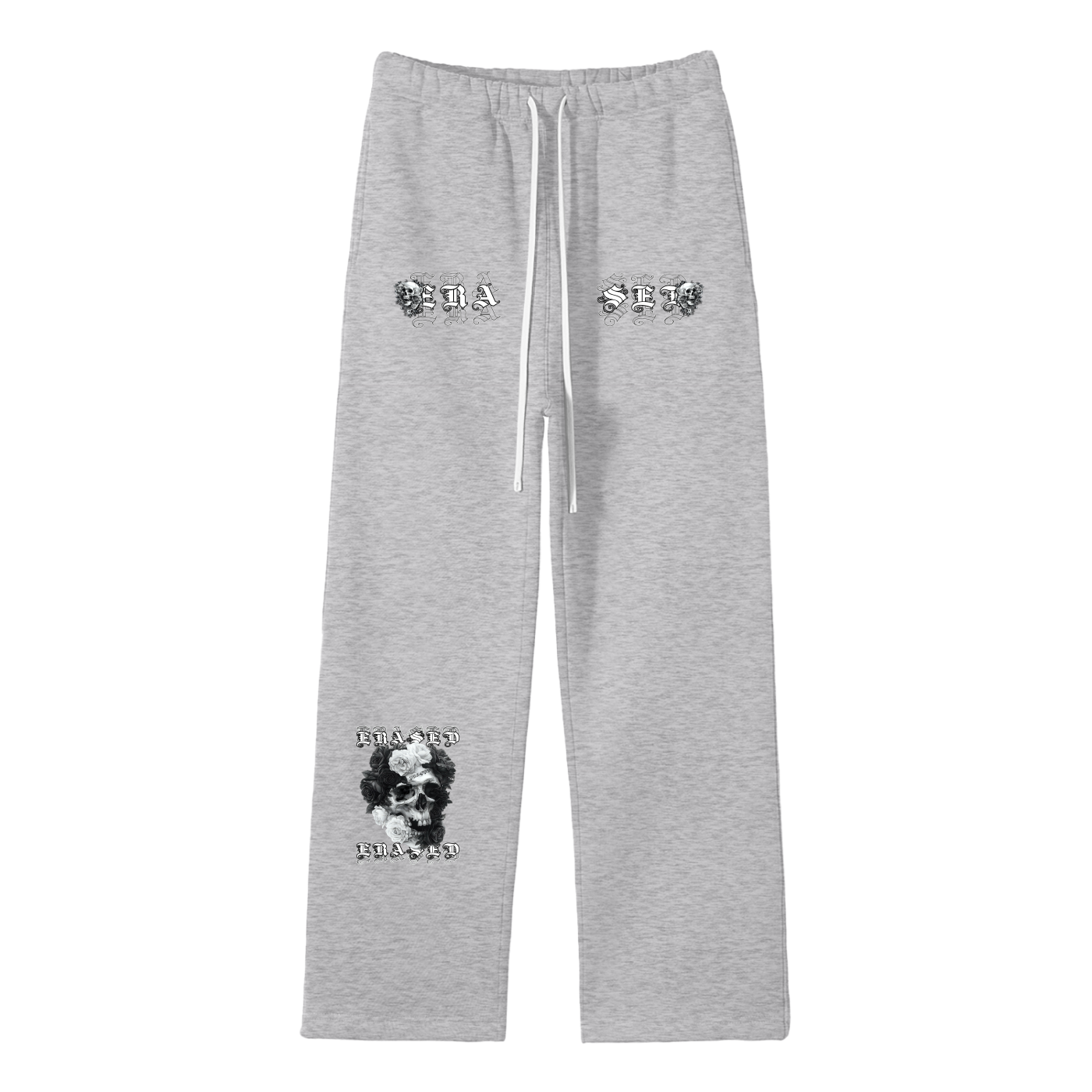 Black Skull: Straight Leg Pants