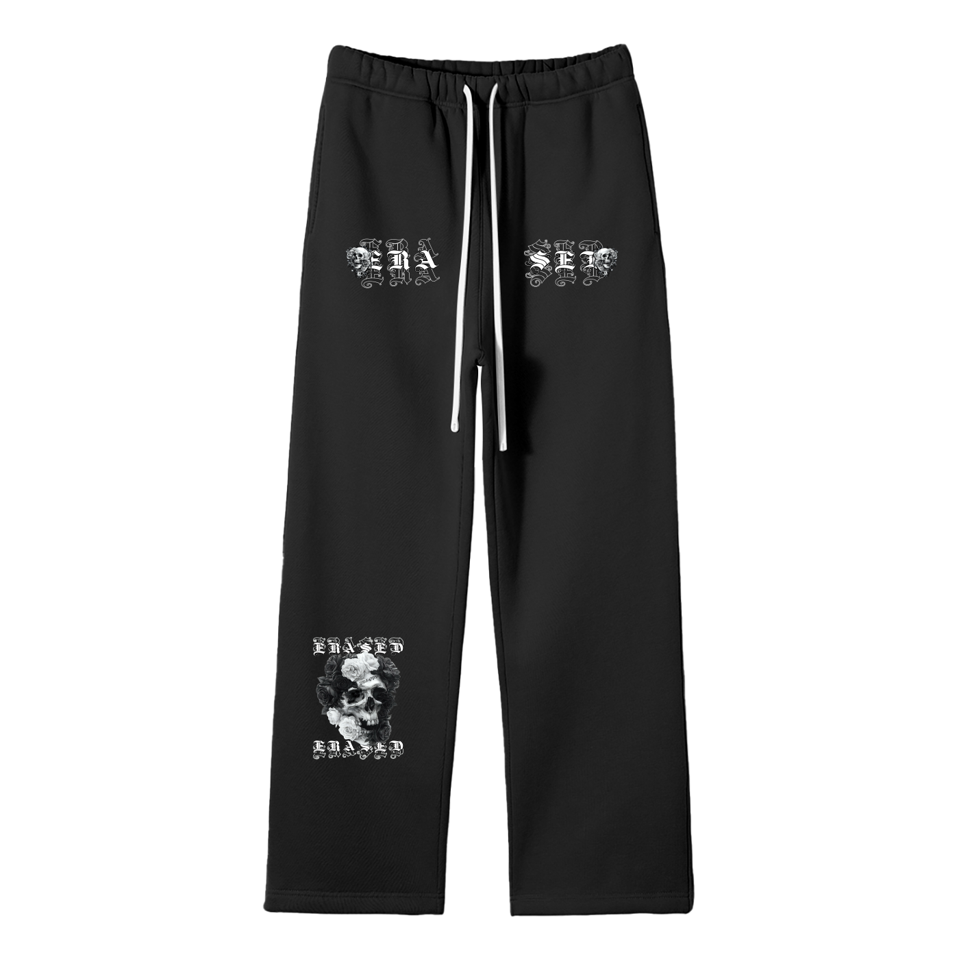 Black Skull: Straight Leg Pants