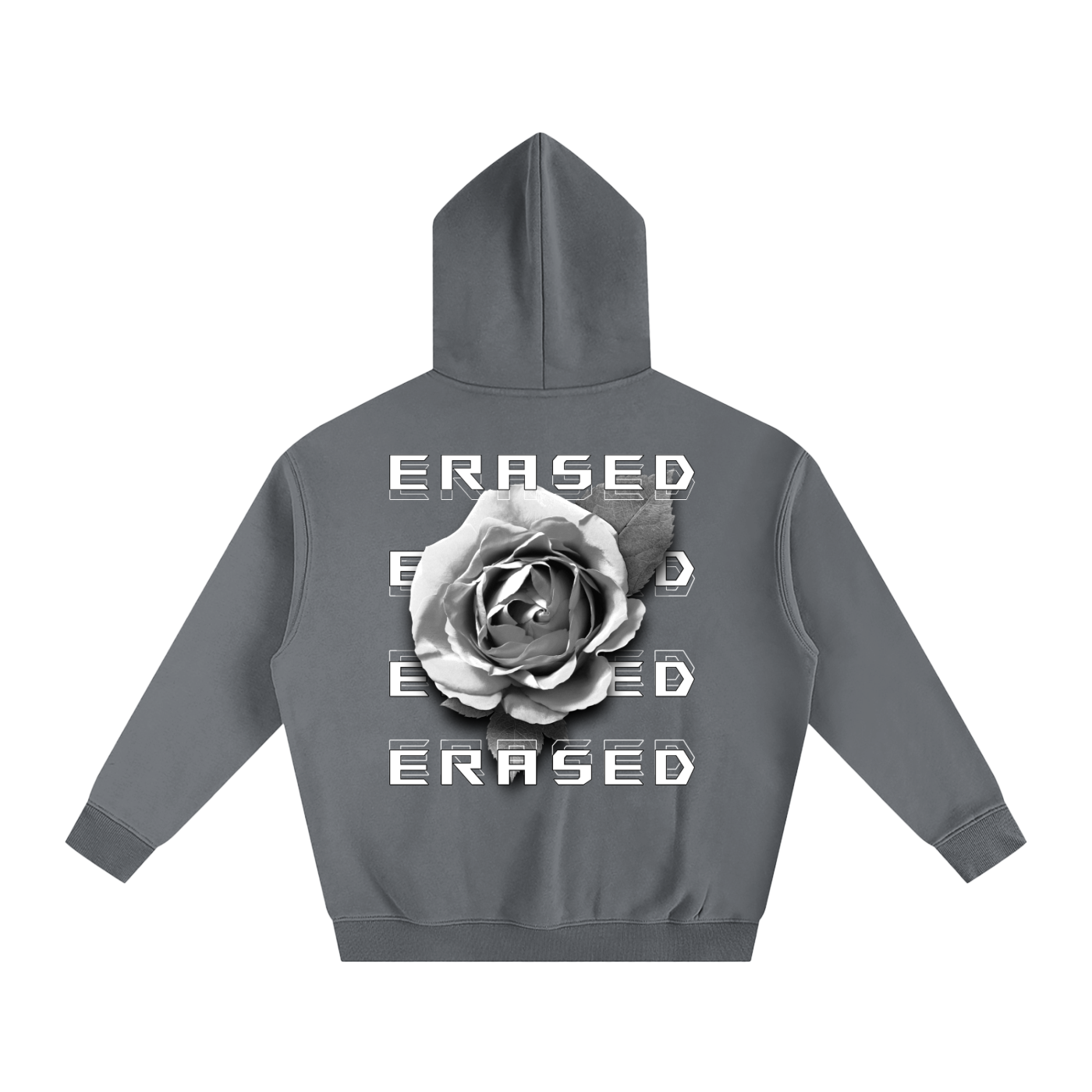 Erased Rose: Oversized Hoodie