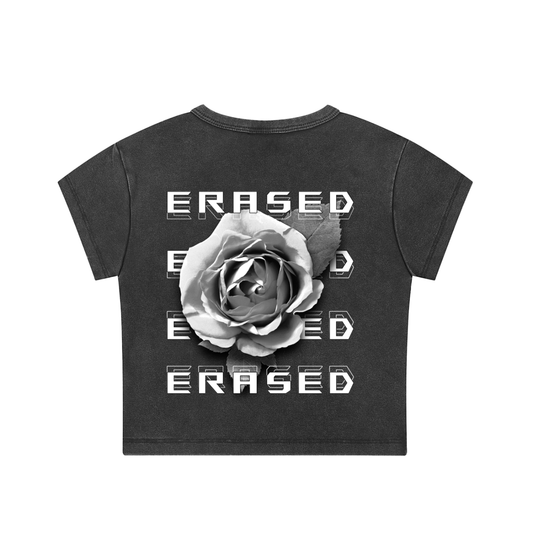 Erased Rose: Women's Crop Top