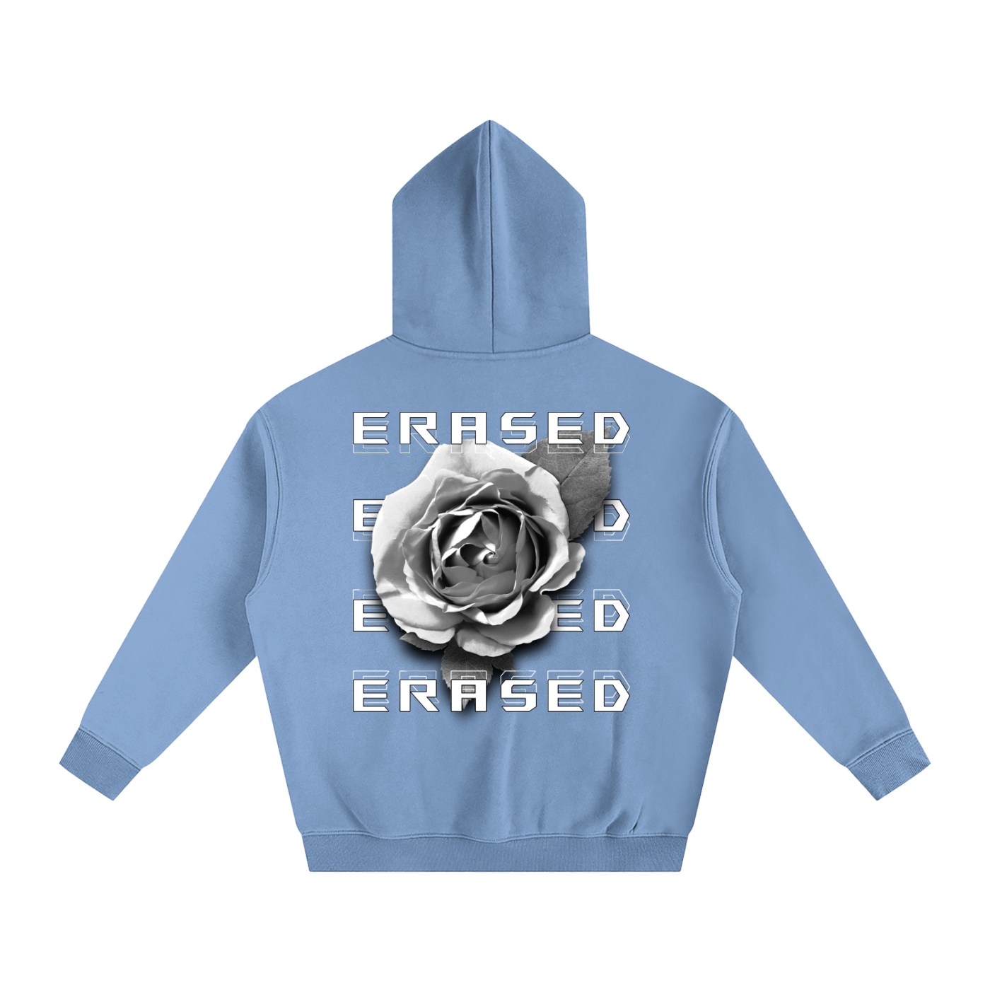Erased Rose: Oversized Hoodie