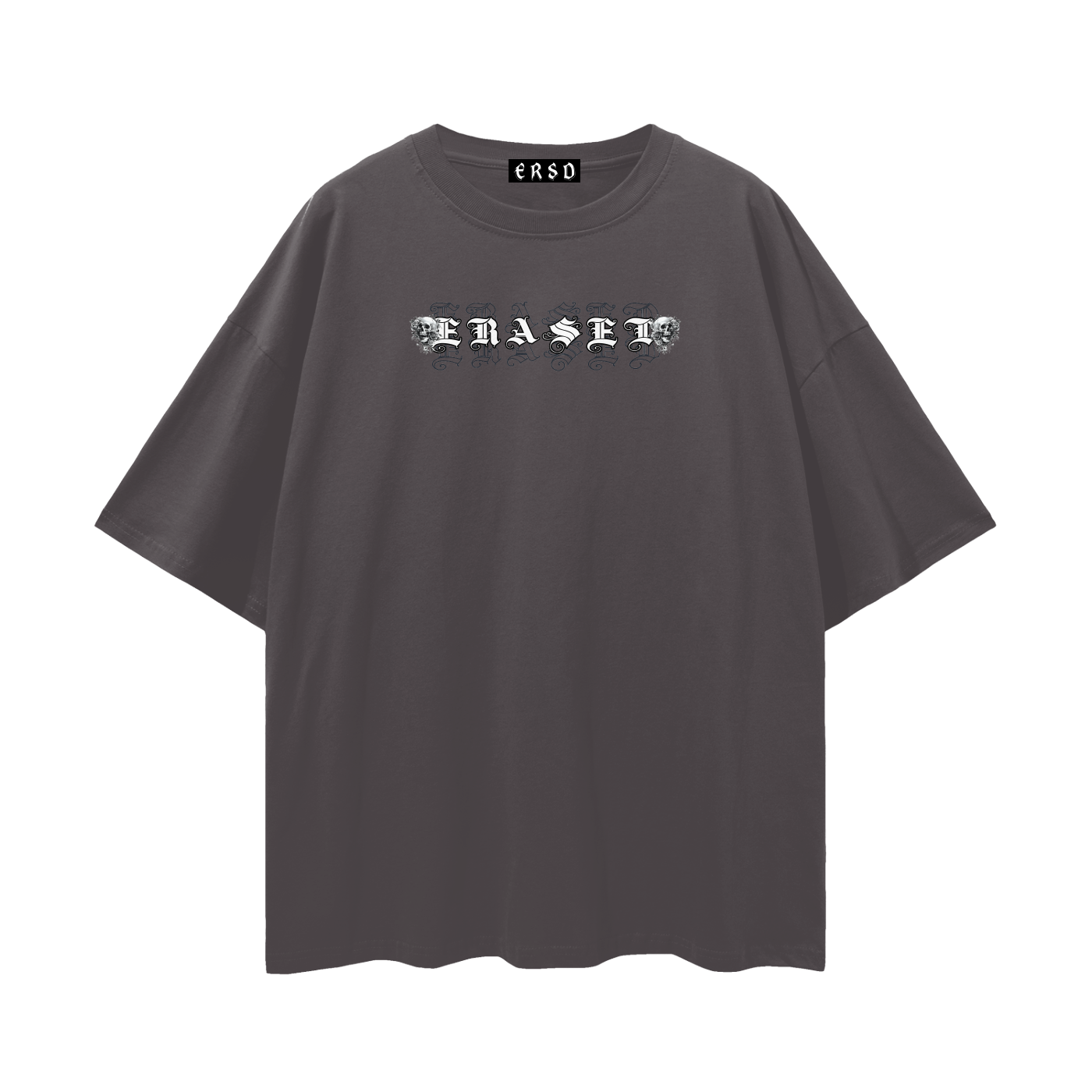 Erased Skull: Oversized Tee