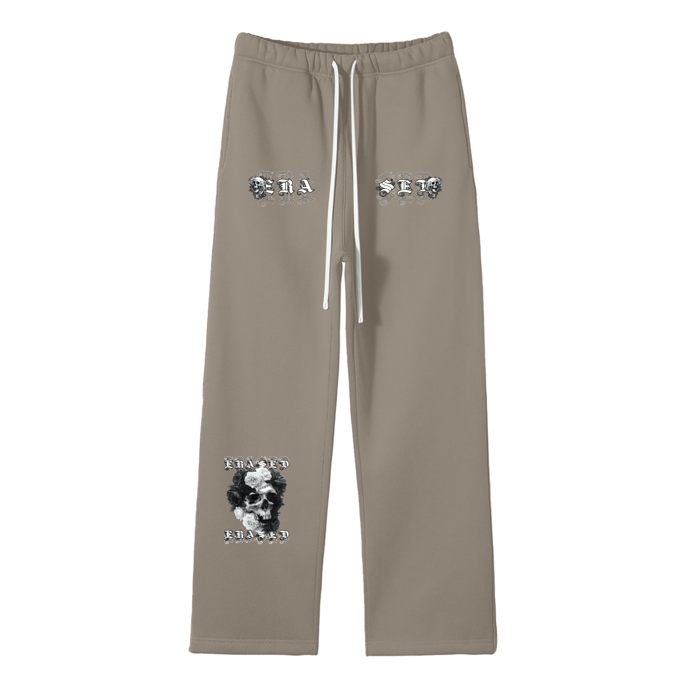 Black Skull: Straight Leg Pants