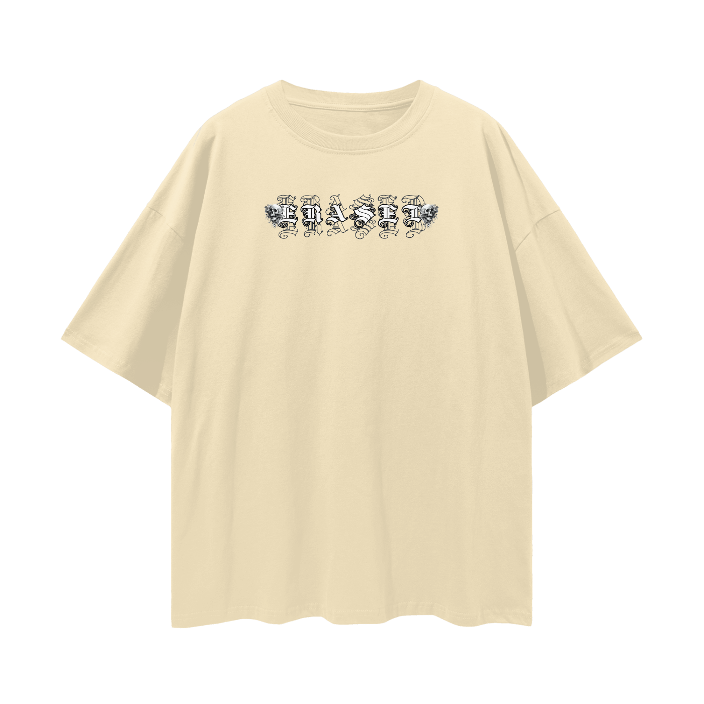 Erased Skull: Oversized Tee