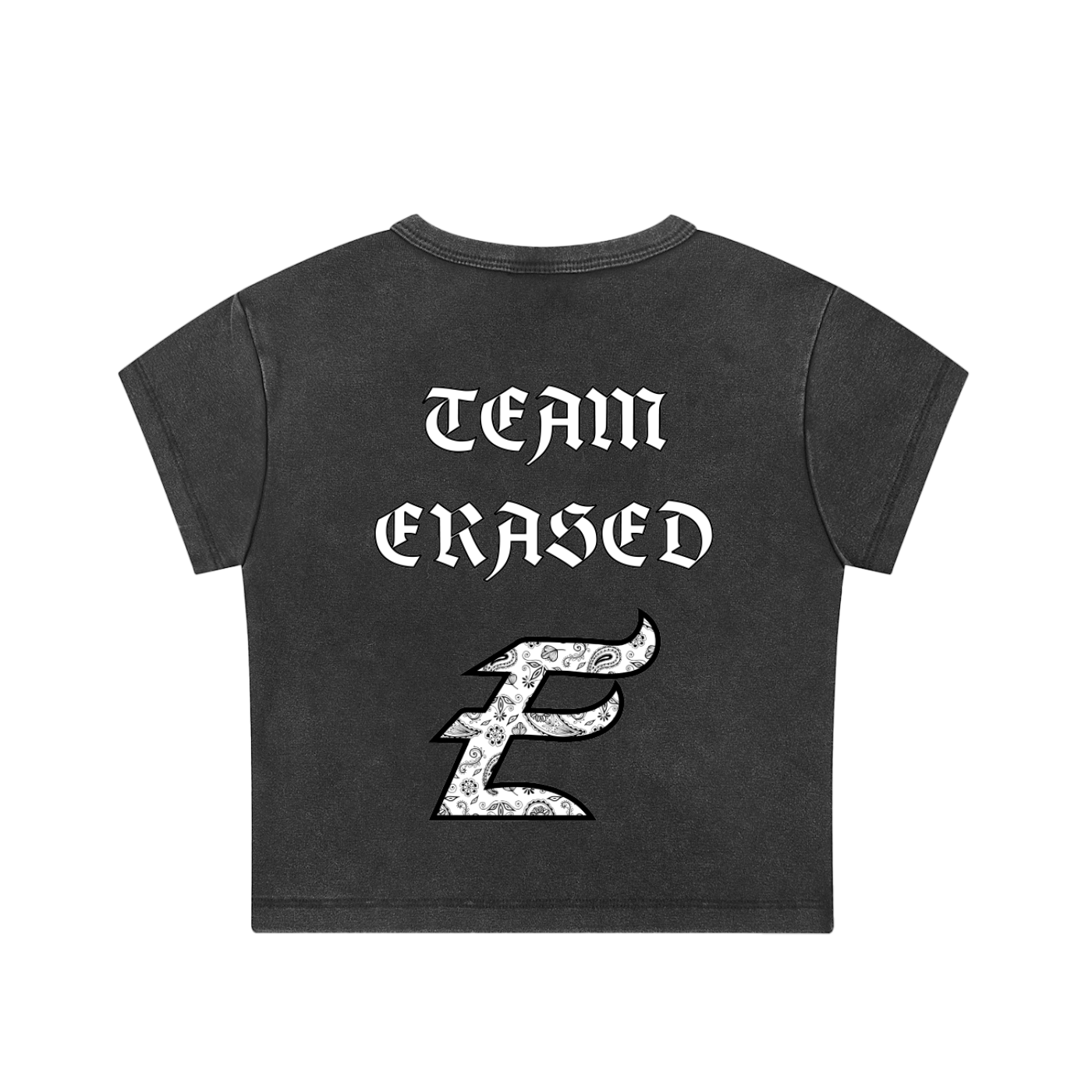 Women's Erased Crop Top