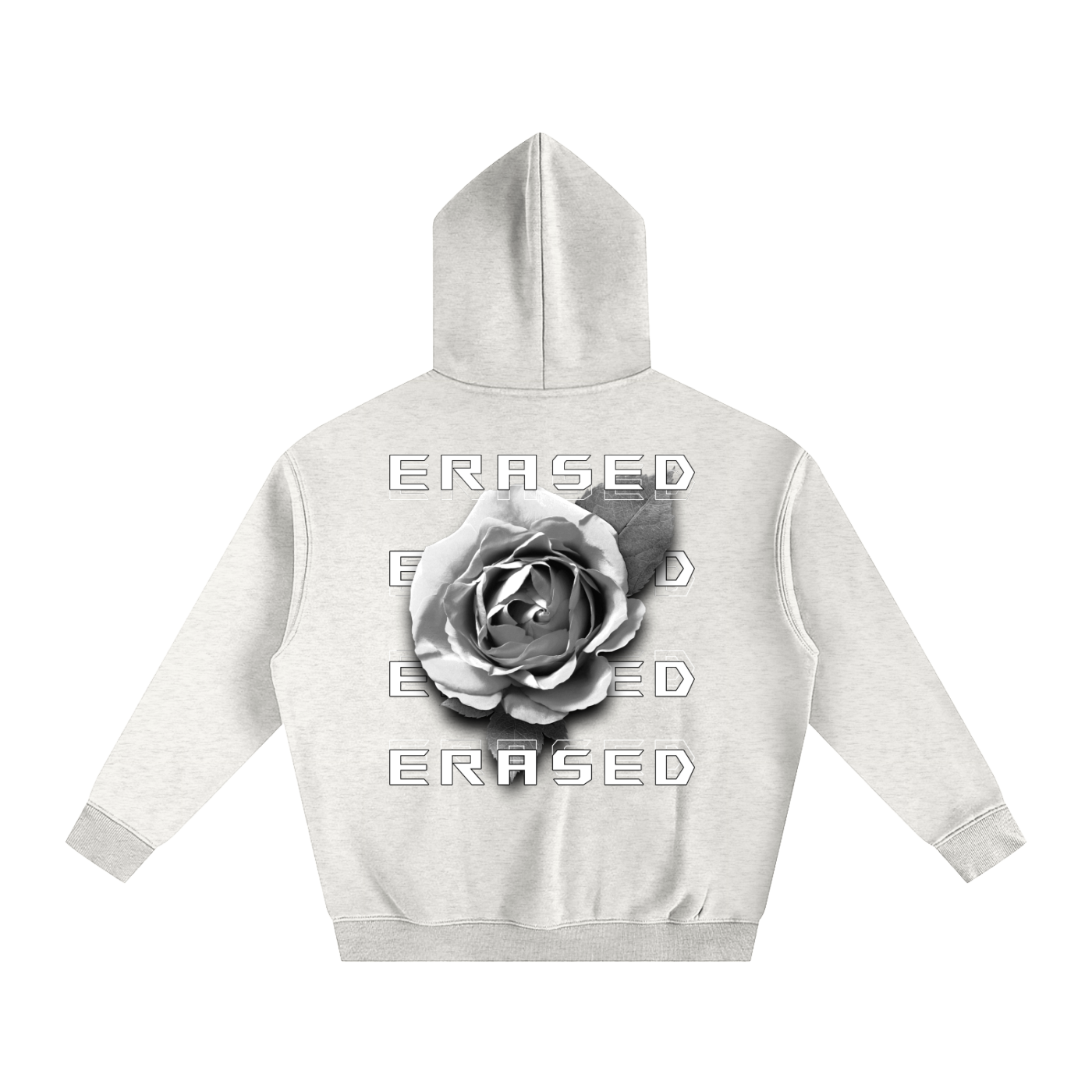 Erased Rose: Oversized Hoodie