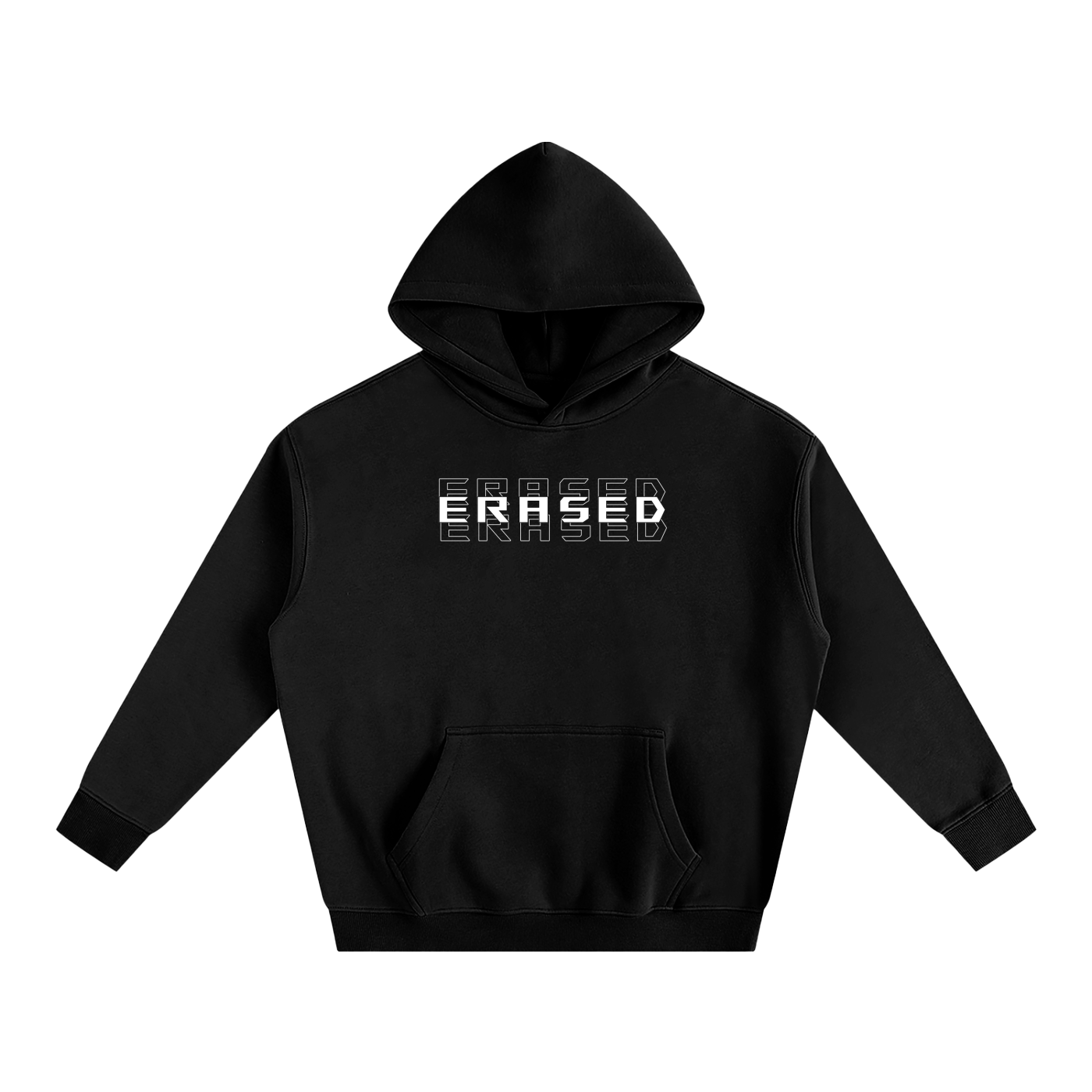 Erased Rose: Oversized Hoodie